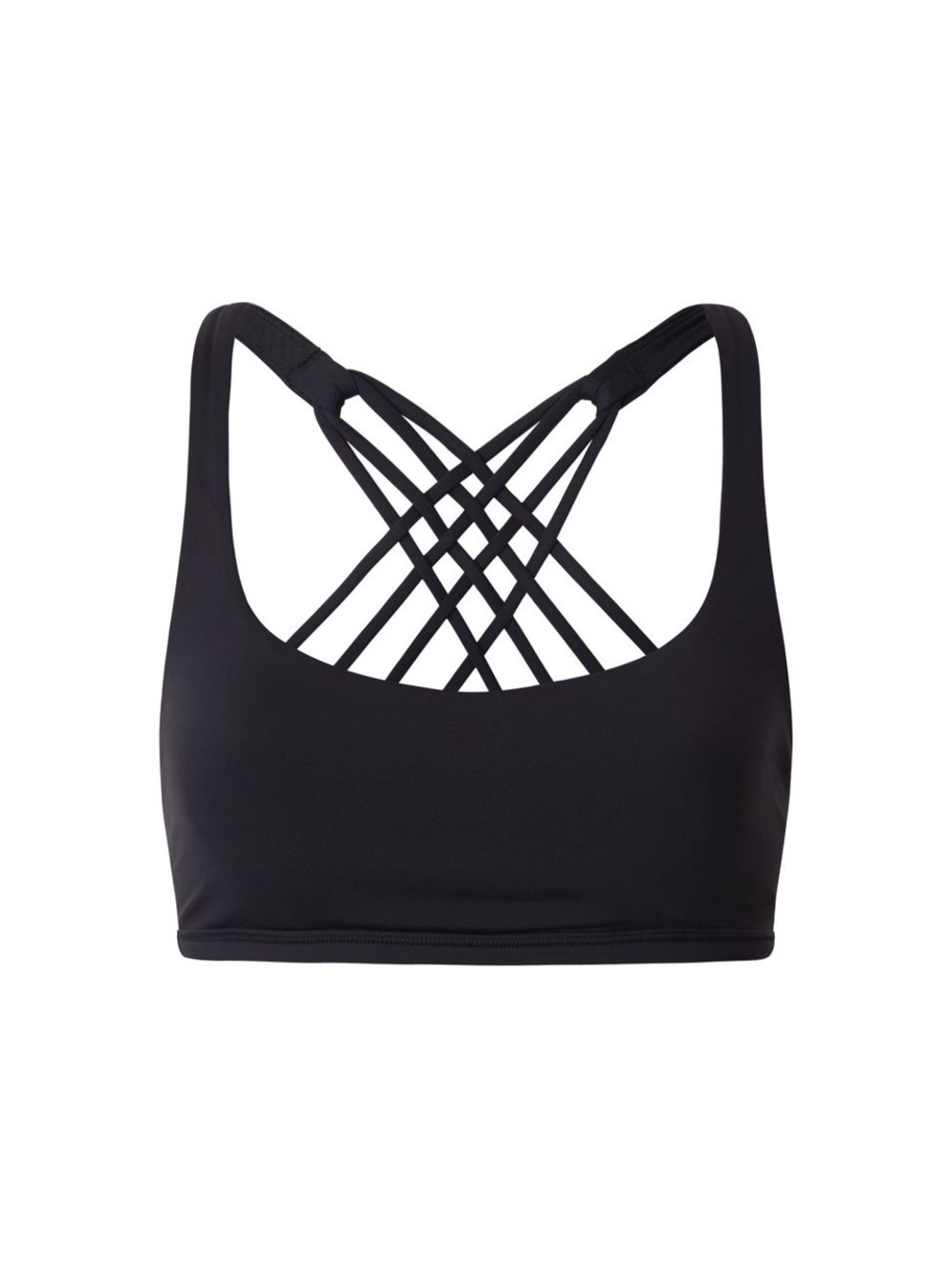 lululemon athletica black free to be wild sports bra